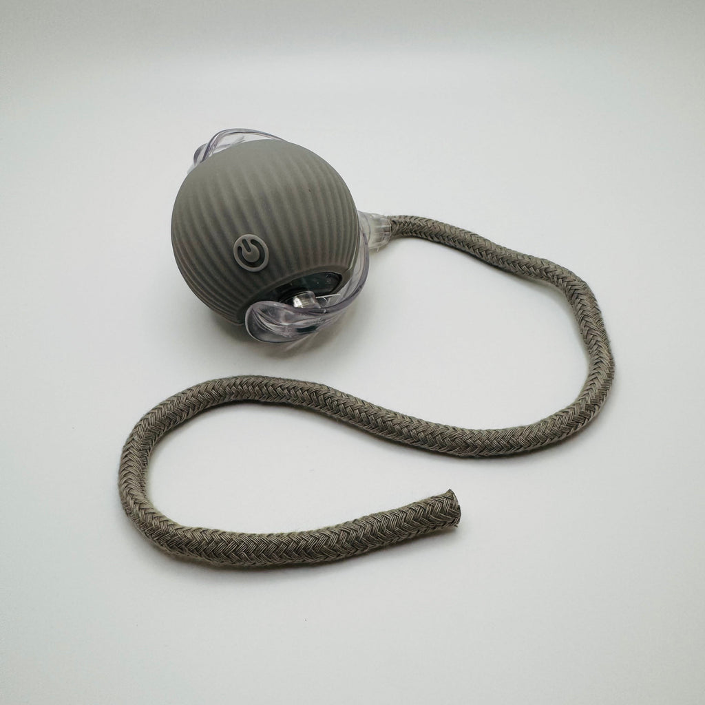 Pet Vibrating Bouncing Ball Toy with Tail