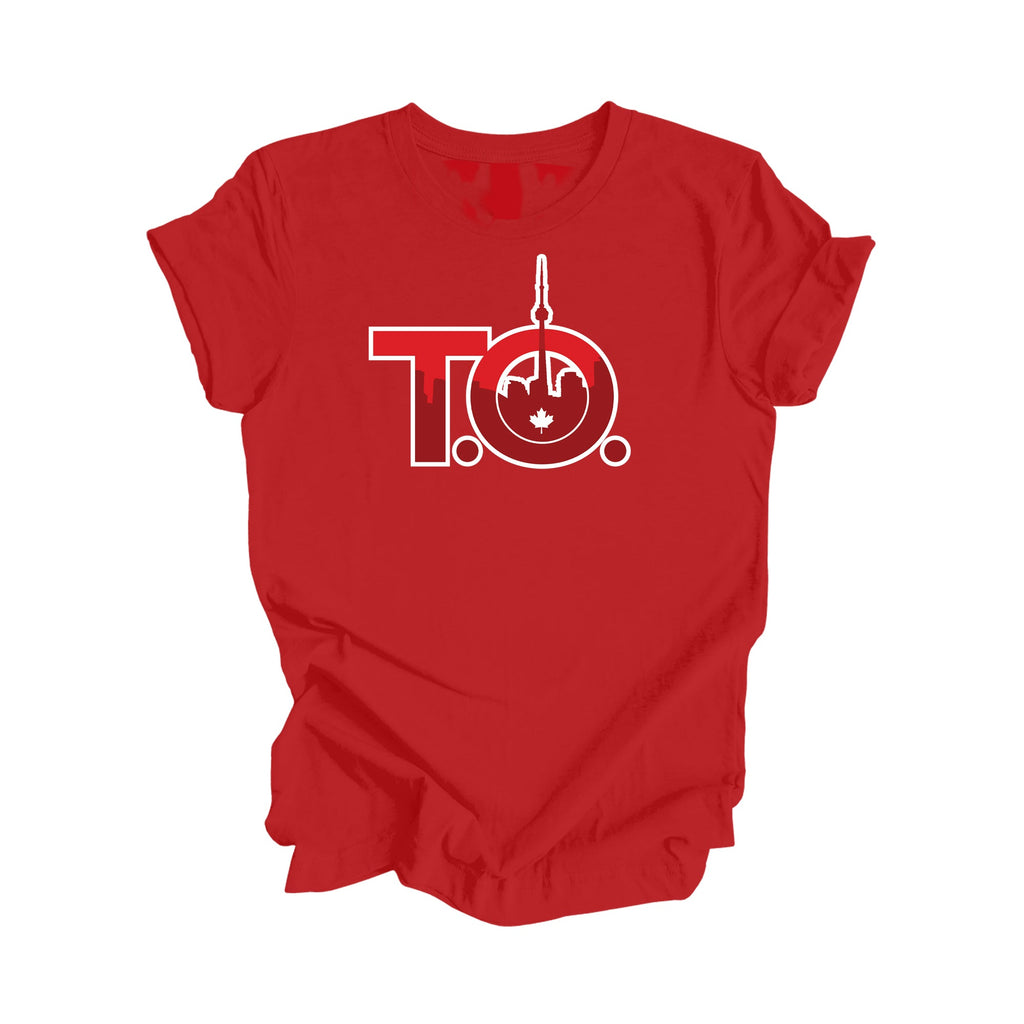 T.O. Toronto - Toronto Ontario Gift T-Shirt - City Skyline Shirt - Inspired X