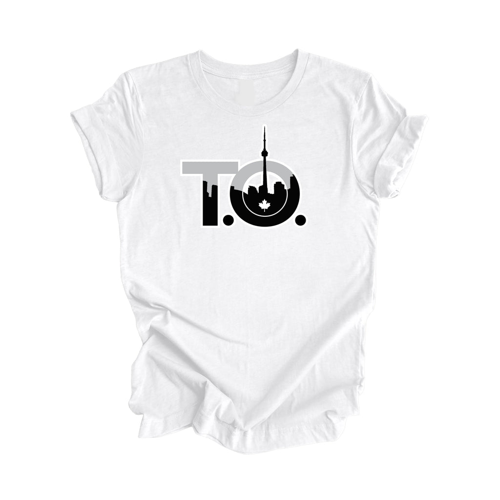 T.O. Toronto - Toronto Ontario Gift T-Shirt - City Skyline Shirt - Inspired X